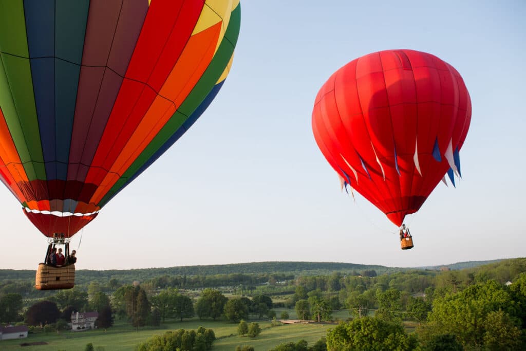 Scenic Hot Air Balloon Rides