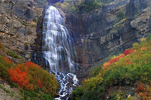 Visit the Stunning Bridal Veil Falls