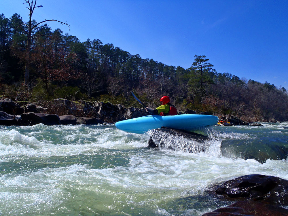 Rafting on the Cossatot River