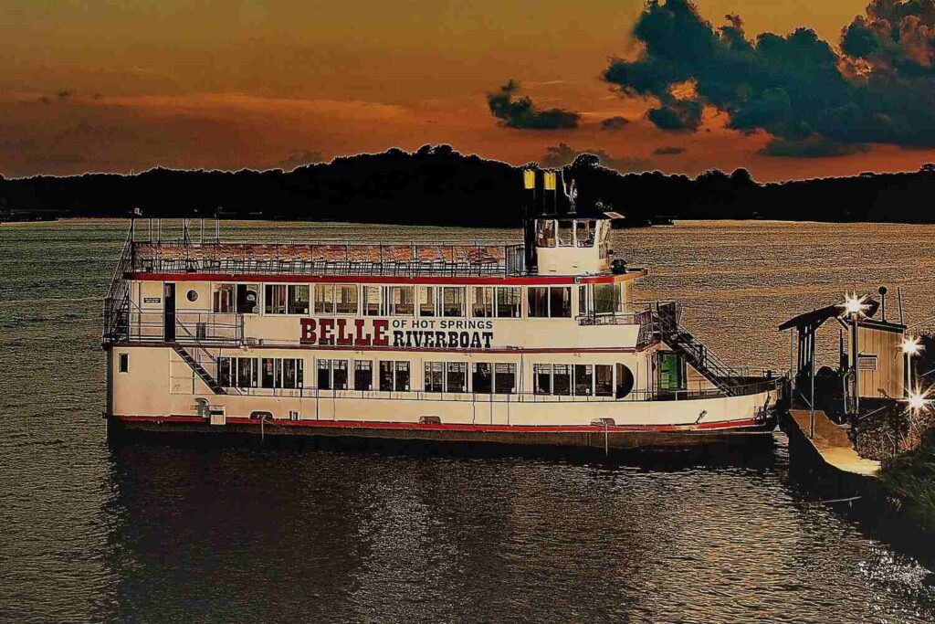 Riding the Belle of Hot Springs Riverboat