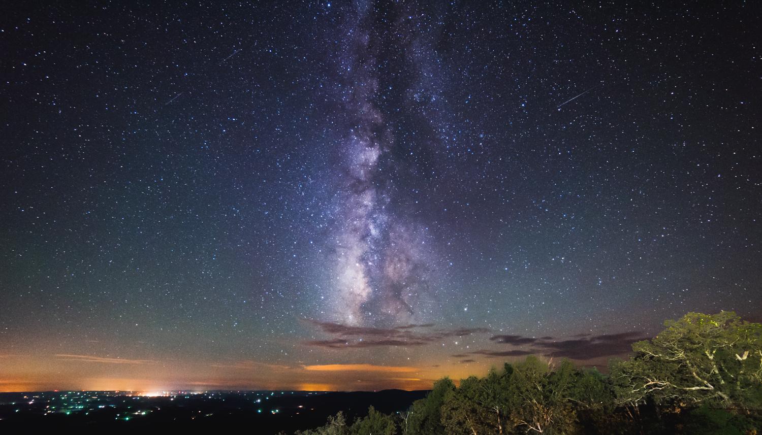 Stargazing at Queen Wilhelmina State Park