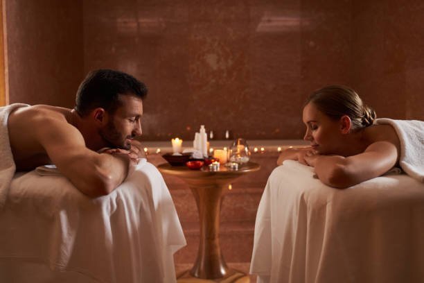Couples Massage at a Spa