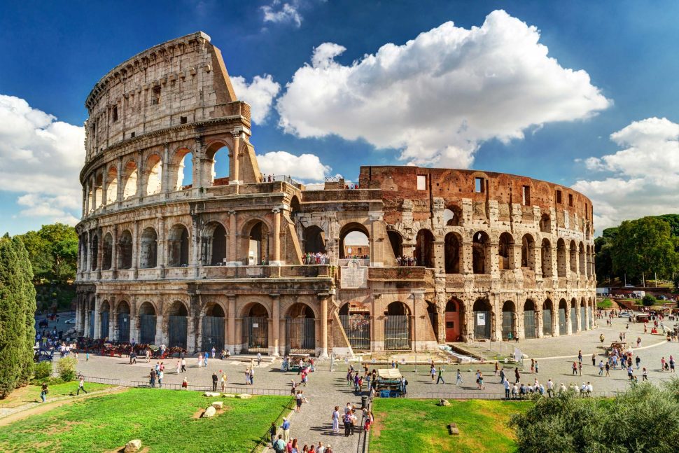 The Colosseum in Rome: